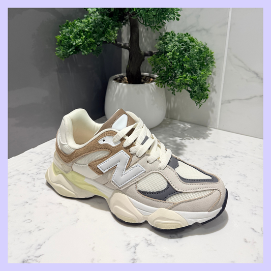 NATALIE BEIGE / BROWN TRAINER