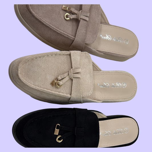 LAURA Backless Loafers