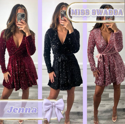 JENNA Sequin Dress