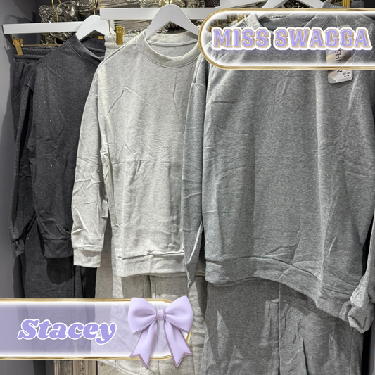 STACEY Glitter Loungewear