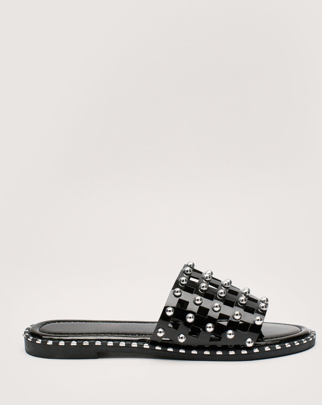 JAMIE Studded Cage Sandal